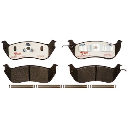 R/M Brakes BRAKE PADS OEM OE Replacement Hybrid Technology EHT674AH